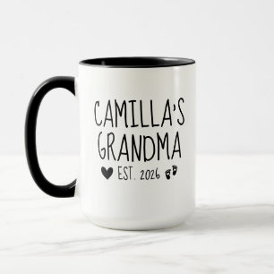 Custom Grandma Mug, Name Mug, Grandma Gifts, Gigi Mug