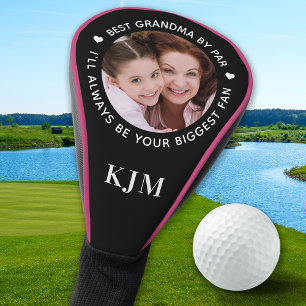 Custom GRANDMA Personalized Photo & Monogram Golf Head Cover