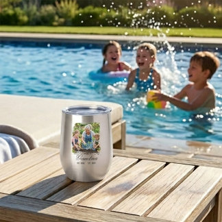 Custom Grandma Photo EST Year Personalized Gift