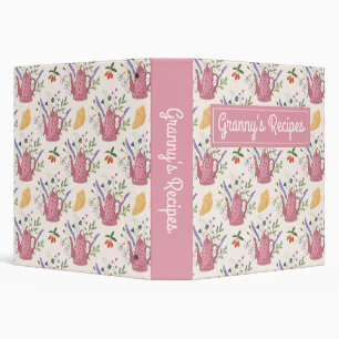 Custom Granny's Recipes Binder