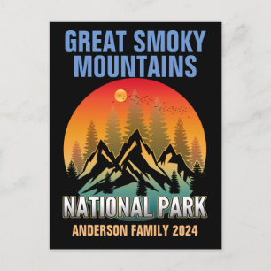 Custom Great Smoky Mountains National Park Postcard