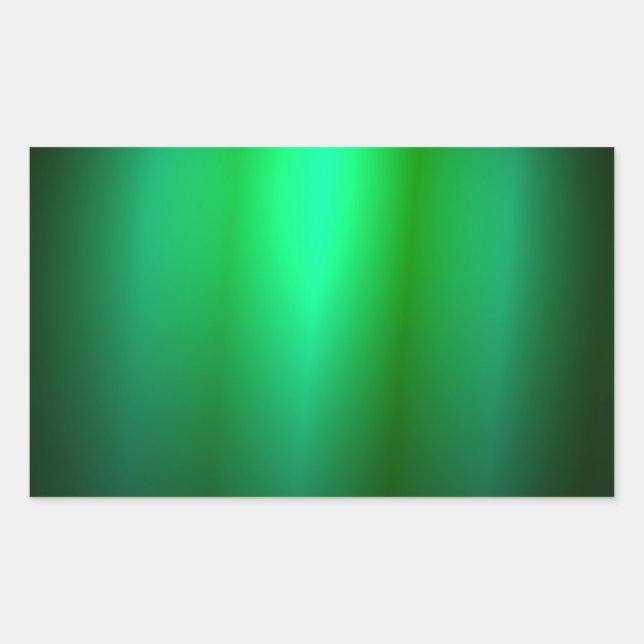 Custom Green Black Colour Blank Trendy Template Sticker (Front)