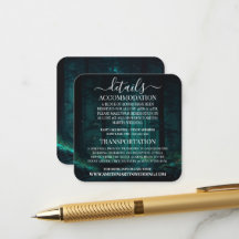 Custom Green Enchanted Forest Details