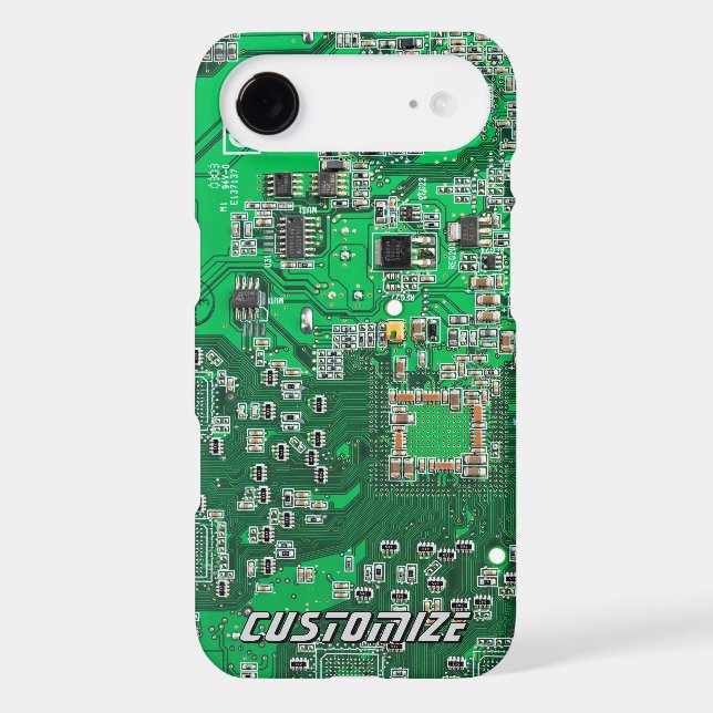 Custom Green PCB Circuit Board for IT Pros 2 (Back)
