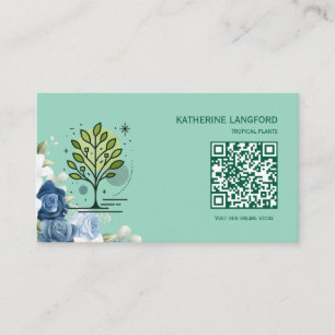 Custom Greenleaf Nursery Branding  Business Card