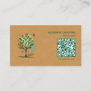 Custom Greenleaf Nursery Branding  Business Card
