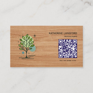 Custom Greenleaf Nursery Branding  Business Card