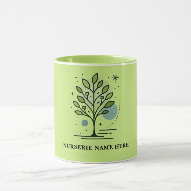 Custom Greenleaf Nursery Branding  Mug (Center)
