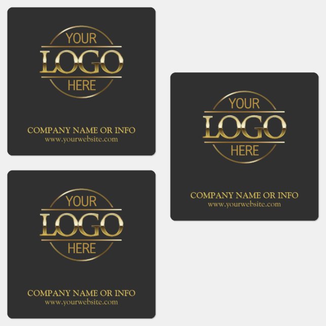 Custom Grey Gold Promotional Company Business Logo (Group)