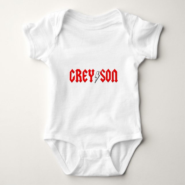 custom GREYSON rock and roll shirt (Front)