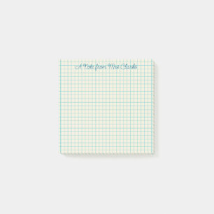 Custom Grid Teacher Post-it® Notes