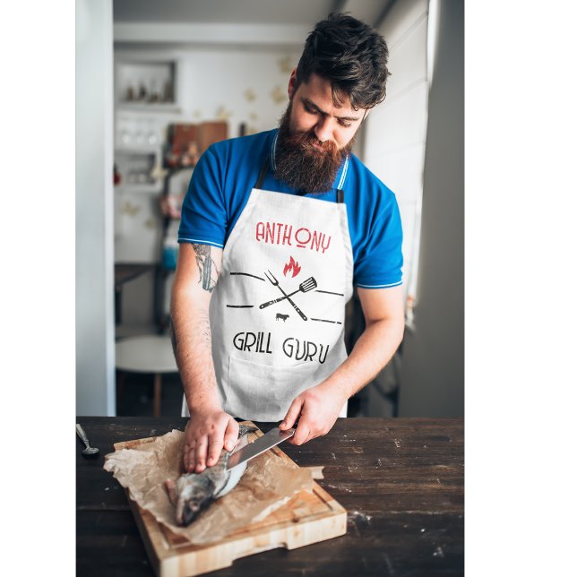 Custom Grill Guru Custom Apron (Creator Uploaded)