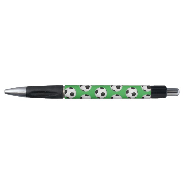 Custom Grip Ink Pen-Emmy-Soccer Pen (Front)