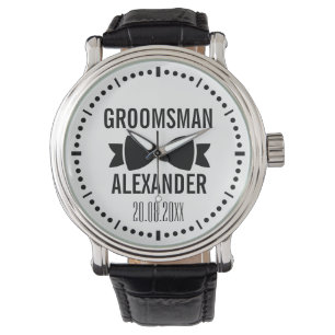 Custom Groomsman Watch