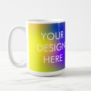 Custom Groovy Gradient Coffee Mug
