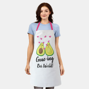 Custom Guac-ing Our World: Romantic Avocado Guac  Apron