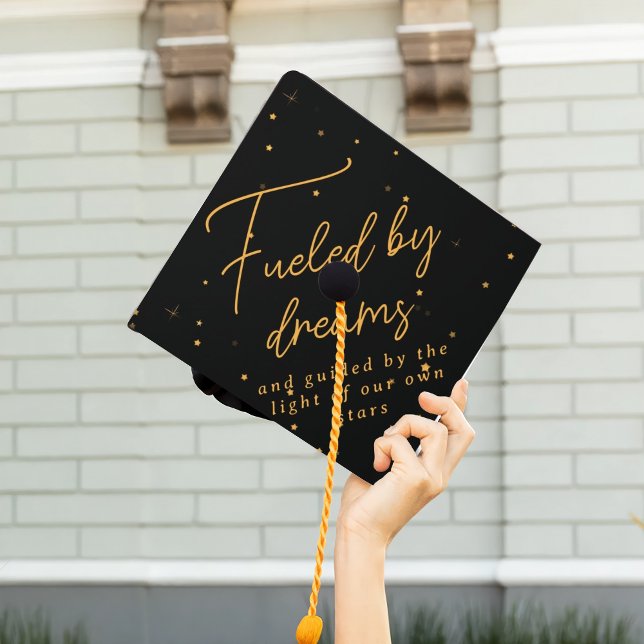 Custom Guiding Star Inspirational Quote Graduation Cap Topper (Creator Uploaded)