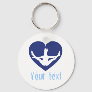 Custom Gymnastics Dance Cheer Keychains