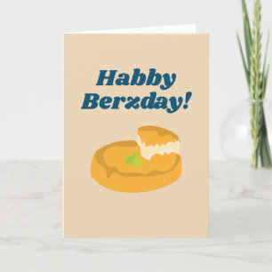 Custom Habby Berzday Knafeh Funny Arab Card