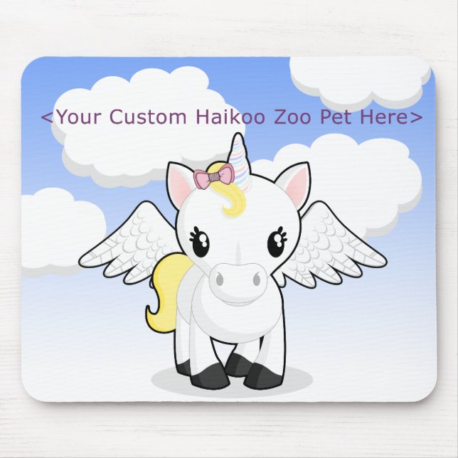 Custom Haikoo Zoo Mouse Pad (Front)