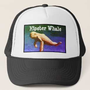 Custom Hail the Whale Trucker Hat