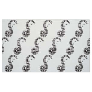 Custom Hair salon haircut hair fabric