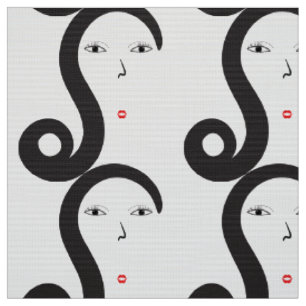 Custom Hair Stylist Salon Haircut Hair Fabric