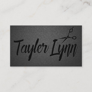 Custom Hair Stylist Script Salon Appointment #3 Card