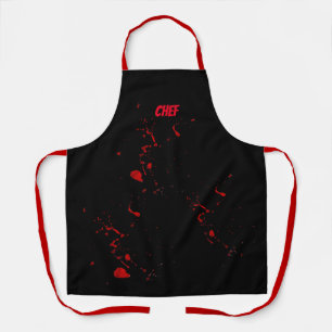 Custom Halloween Bloody Butcher Apron