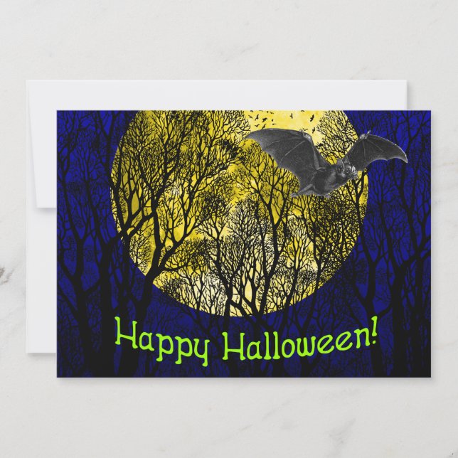 Custom Halloween Party Invitations (Front)