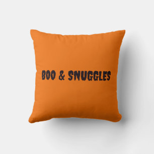Custom Halloween Pillow Pumpkin Bat
