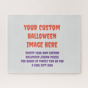 Custom Halloween Puzzle - Personalized Jigsaw Gift
