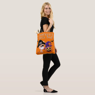 Custom Halloween Trick or Treat Candy Bag