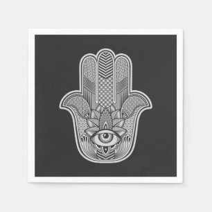 Custom Hamsa Napkin