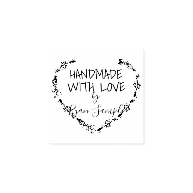 Custom Handmade Rubber Stamp (Imprint)