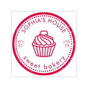 Custom handmade self-inking stamp