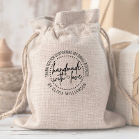 Custom Handmade With Love Thank You Small Business
