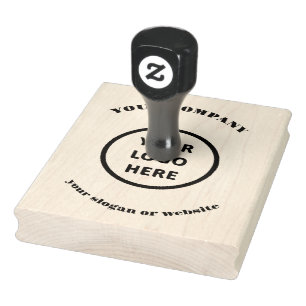Custom  Handmade Your Business Logo Name  Rubber Stamp