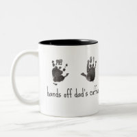 Custom Handprints Funny Dad