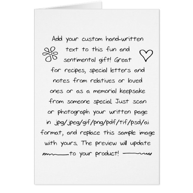 Custom Handwriting (Front)