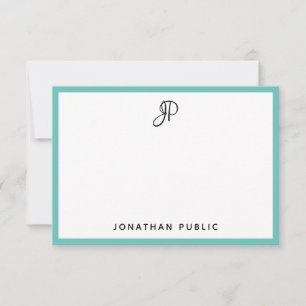 Custom Handwritten Monogram Simple Template