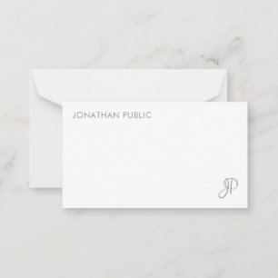 Custom Handwritten Monogram Simple Template