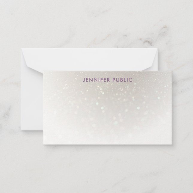 Custom Handwritten Script Monogrammed Template (Front)