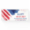Custom Happy 4th of July Parade Red White Blue