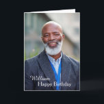 Custom Happy Birthday Photo Card<br><div class="desc">Custom Happy Birthday Photo Card is a card that you can recreate for yourself. Leave or Replace the Photograph with yours on the cover and replace the words on the cover and the message inside with yours. Enjoy</div>