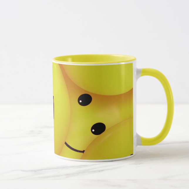 Custom Happy Face Mug (Right)