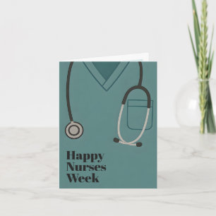 Custom Happy Nurses Week Nurse Appreciation Note Card