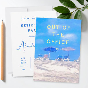 Custom Happy Retirement Party Invitation