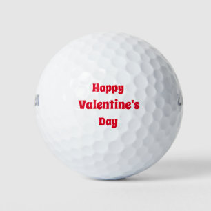 Custom  happy Valentine's day   Golf Balls