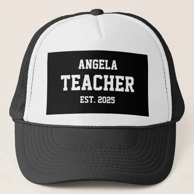 Custom hat and cap personalize customize gift (Front)
